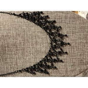 Claire's Black Vintage Style Necklace